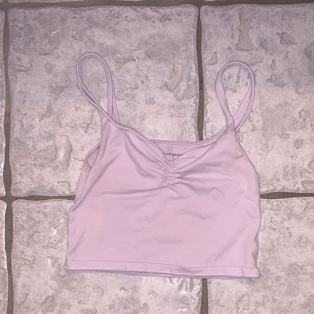 Lavender Camisole Crop Top